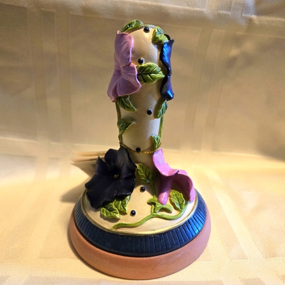 Vintage Shaker Hearth 3" Hand Molded Painted Cookie Press Terra Cotta Press Base - Picture 5 of 9